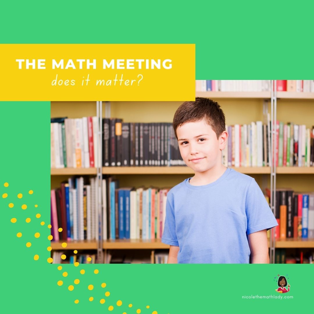 Saxon math meeting