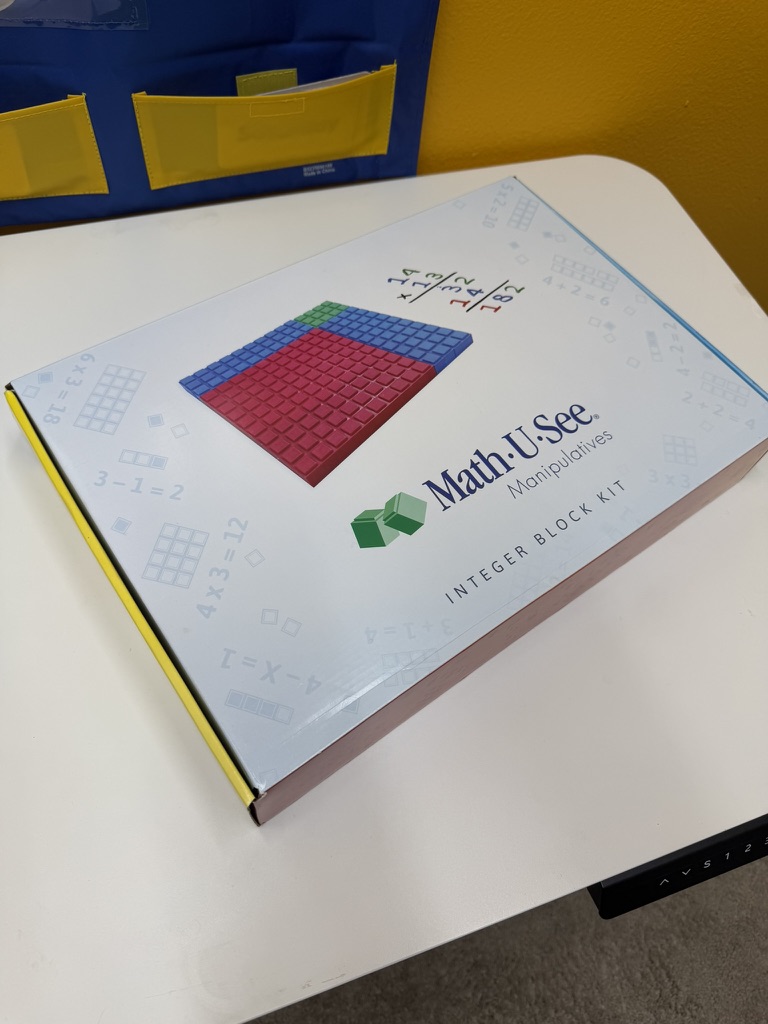 Math-U-See Integer Block Kit box